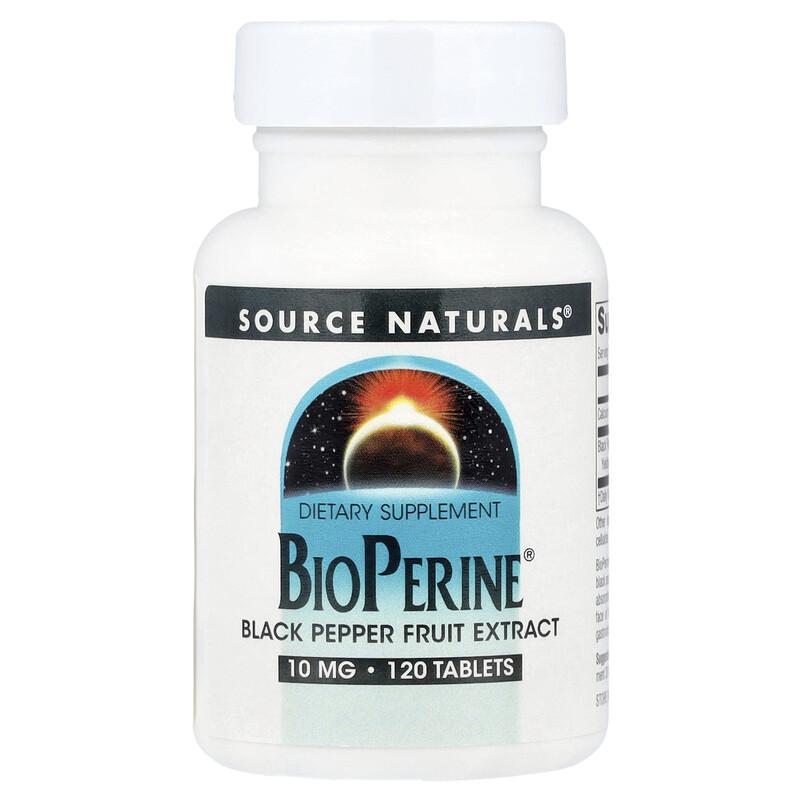 BioPerine®, 10 mg, 120 Tablets