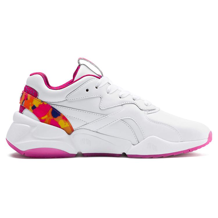 PUMA Barbie X Nova Flash White Cabaret Womens 371210-01