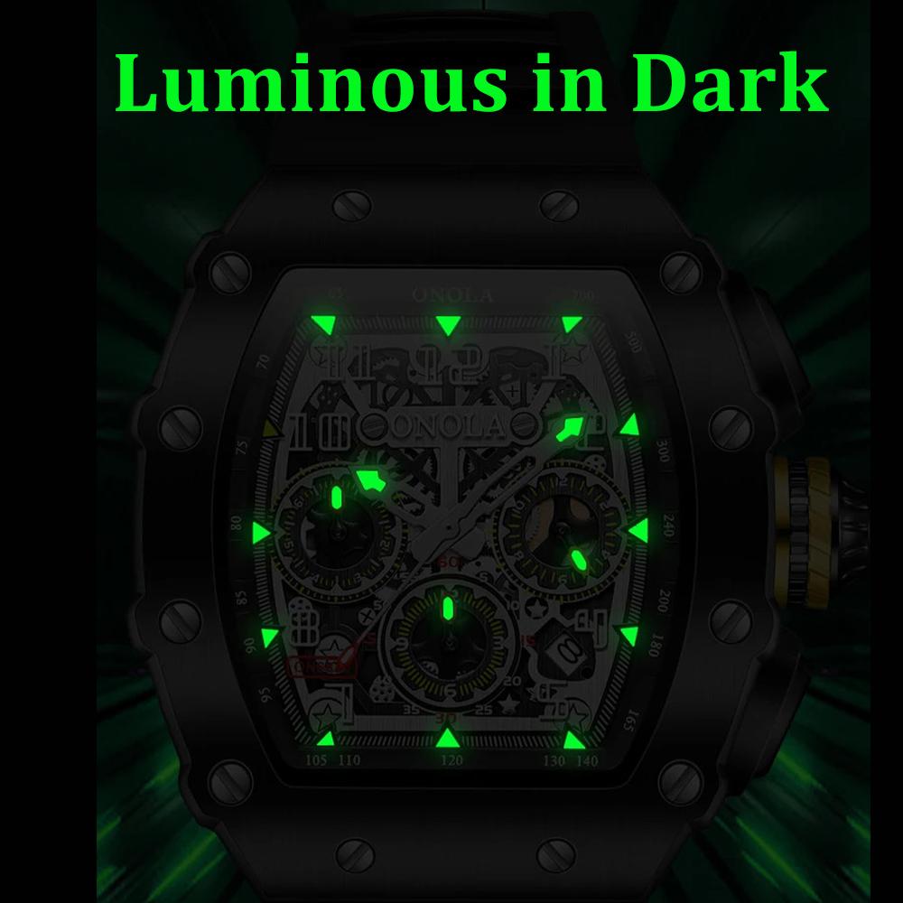 Кварцевые часы для мужчин, ковшовый стиль, таймер, хронограф, календарь, водонепроницаемые, 50 м, силиконовый ремешок, спортивные мужские часы Reloj Hombre