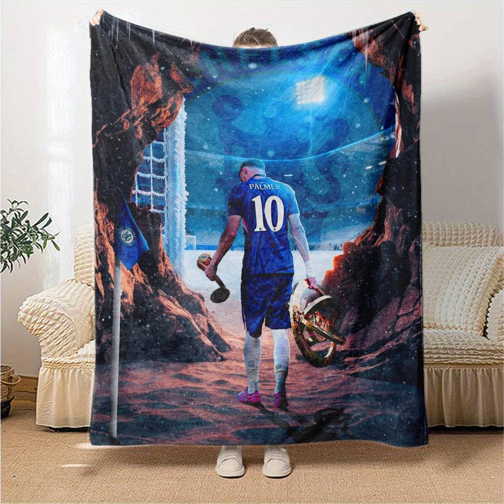 Chelsea Fc Football Player Blanket Ultra-Soft Perfect for Livingroom Couch Seaside for All Seasons Stylish Decor Birthday Christmas Gift Blanket