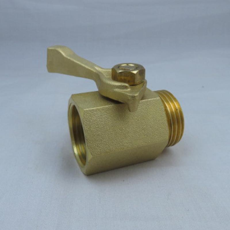 Sturdy Solid Brass 3/4Inch Garden Water Flows Control Valves Set Including Rubber Washers Easy Installion Designs
