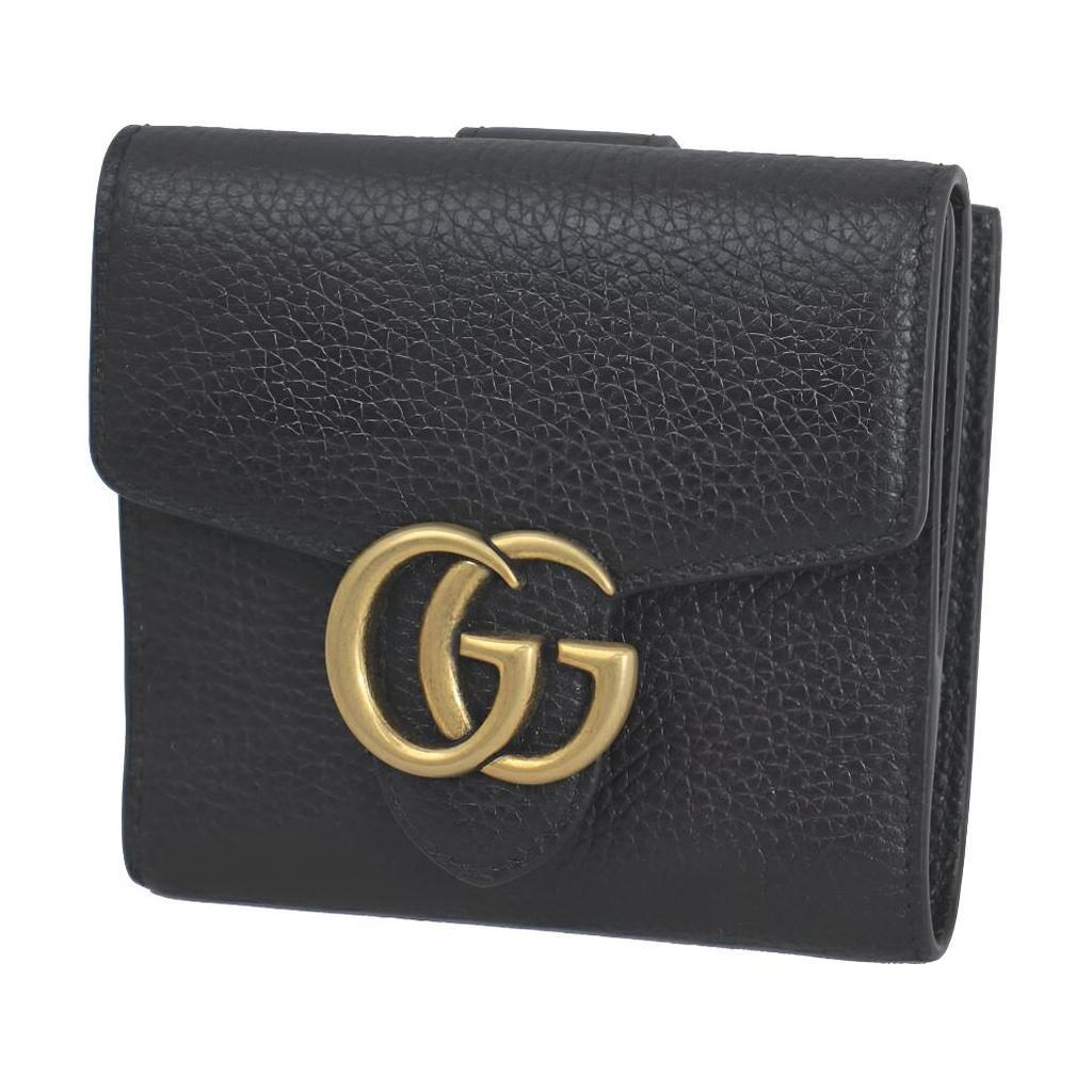 Gucci Кошелек женский GG Marmont из кожи Черный 782749-A7M0T-1000