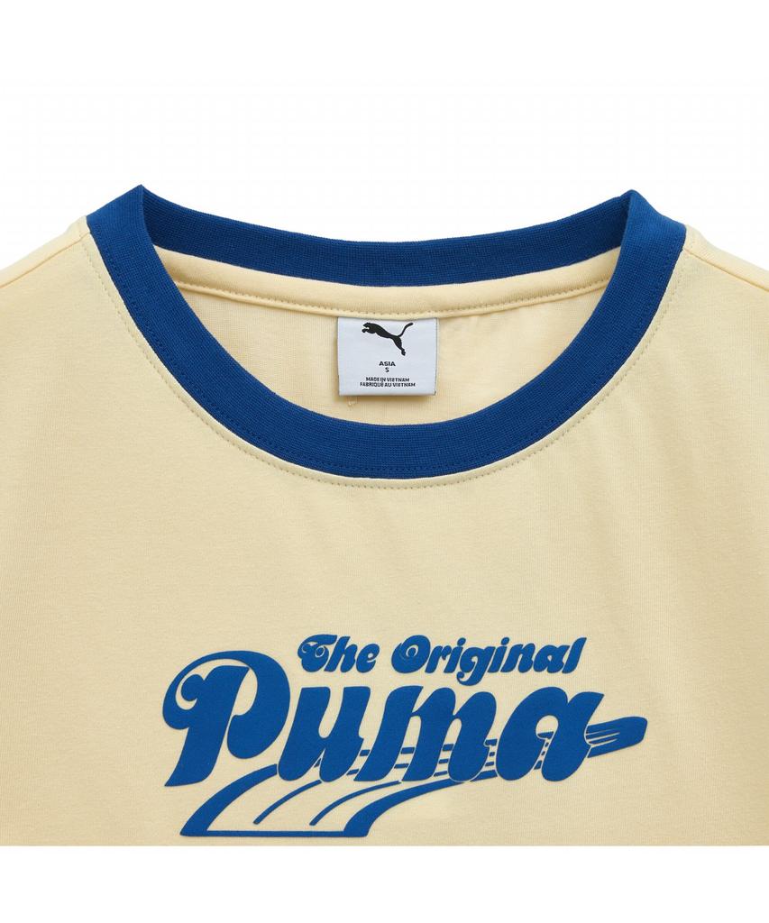 Puma Женская оригинальная вязаная футболка с коротким рукавом (95030302)