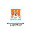 100-500pcs Children's Cartoon Animal Stickers Gift Packaging Sealing Label Kindergarten Little Red Flower Reward Stickers