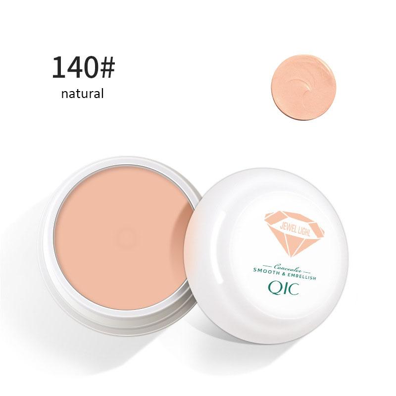 QIC Тональный и гладкий консилер для маскировки пятен от прыщей и темных кругов под макияж.