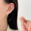 Sweet Bow Stud Earrings for Women with Niche Design Girly Light Luxury Earrings