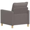 Taupe Sofa 76 x 81 x 87.5 cm Fabric