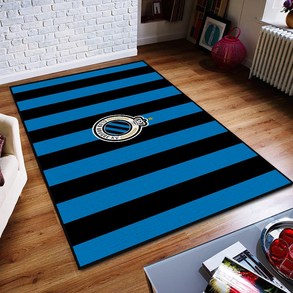 Коврик для прихожей KV Club Brugge, нескользящий, моющийся ковер для кухни, прихожей, гостиной, коридора, ванной комнаты