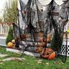 Black Halloween Gauze White Spooky Mesh Gauze Scene Prop Tattered Cloths  Halloween