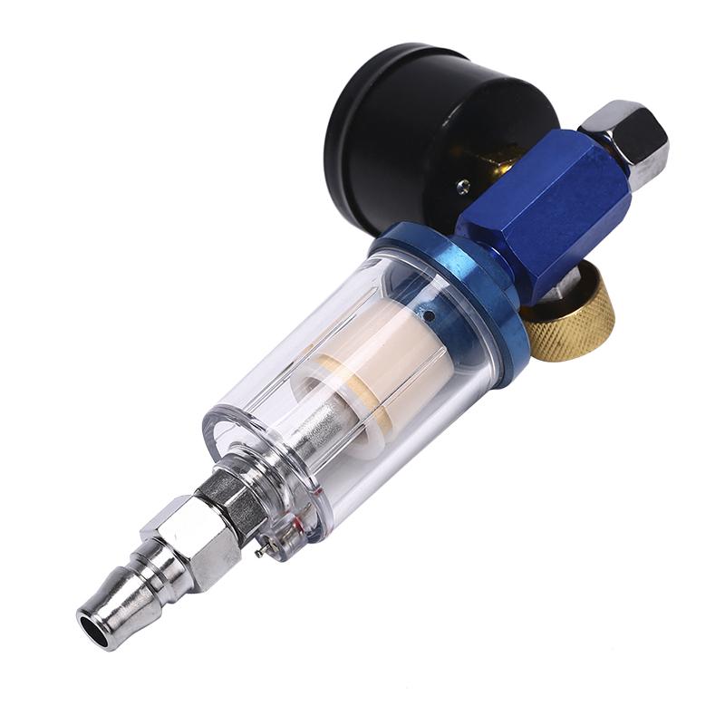 Комплект пистолета-распылителя Манометр воздушного регулятора и линейный фильтр сепаратора воздушно-масляной воды