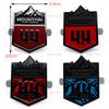 Metal Car Grille Fender Badge Cross-country Mountain 4X4 Emblem For Jeep Grand Cherokee Wrangler Compass Patriot Accessories yt1