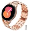 20 мм 22 мм ремешок для Samsung Galaxy Watch 4/5 44 мм 40 мм/6 Classic/5 pro 45 мм 47 мм Алмазный браслет correa Huawei GT 2/2e/3/4 ремешок