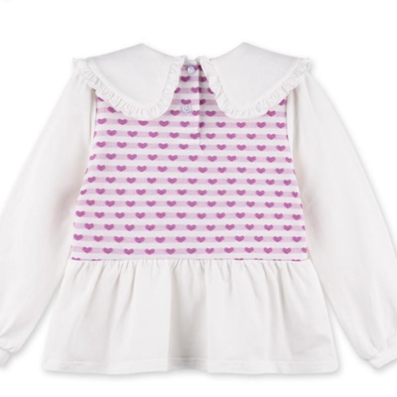 Lilypuri Heart Pattern Pajama Set  Navy 