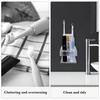 Linkidea Electric Toothbrush Holder for Bathroom and Acrylic Adhesive Organizer Compatible with iO Philips and Aquasonic Wall-Mounted Shower, Oral-B