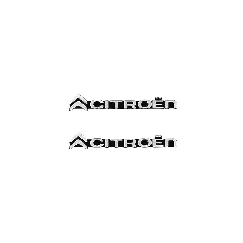 WYGL9 For Citroen C1 C2 C3 C4 C5 C6 C8 C4L DS3 DS4 DS5 DS5LS DS6 3D Car Styling Sticker Aluminum Emblem interior Speaker audio Badge