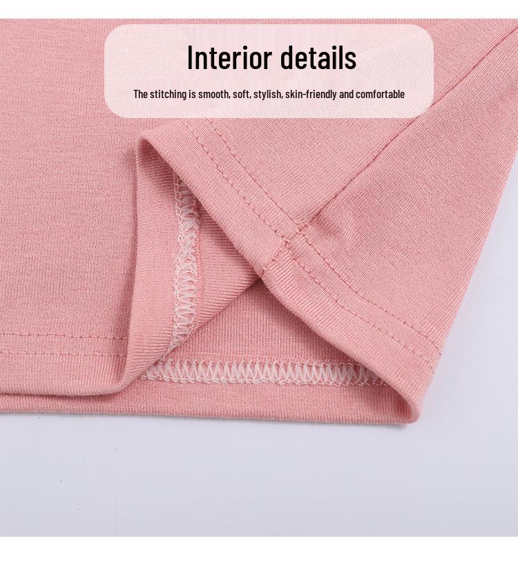 Kids' Short-Sleeve Summer T-Shirt - Korean Style Solid Color Round Neck for Boys & Girls