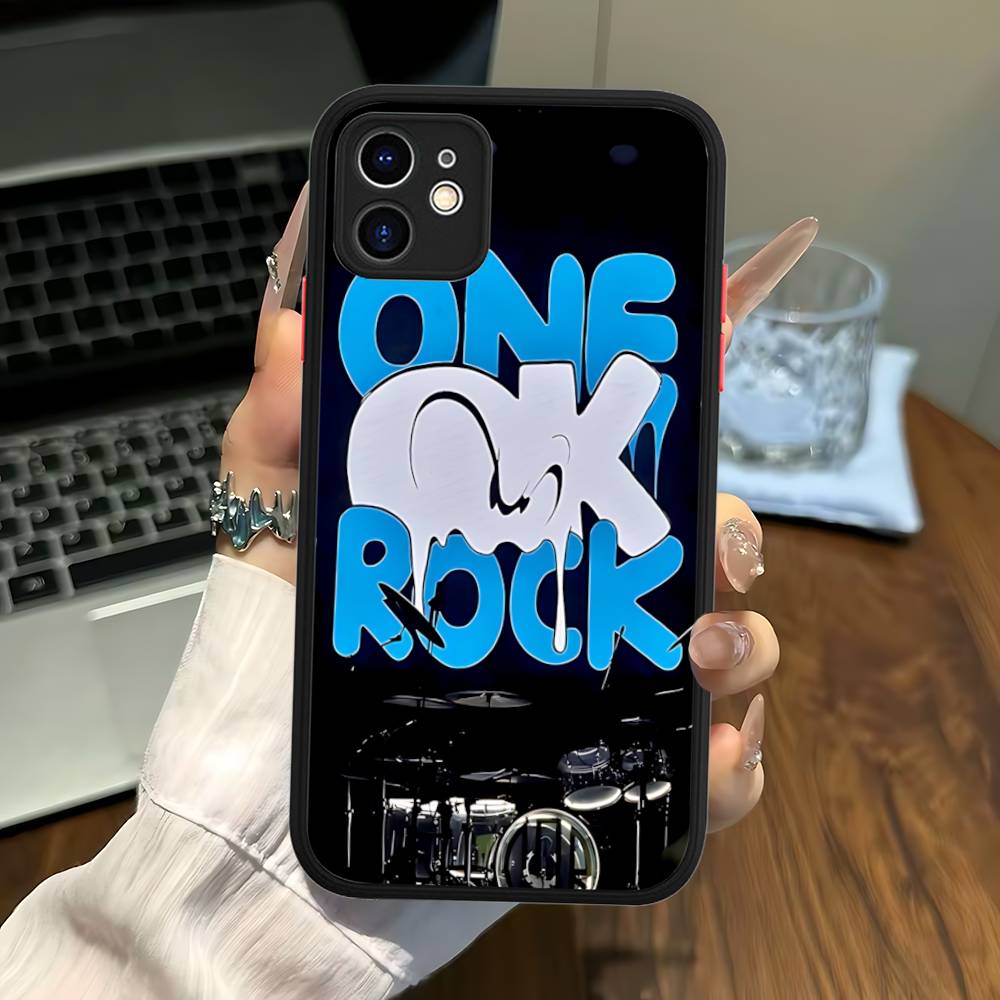 Japanese Rock O-ONE OK ROCK Band Matte Protective Case For IPhone 16 15 14 13 12 11 Pro Max X XS MAX Protection Case