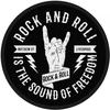 Rock Off Mathew St R&R Horns Standard Patch