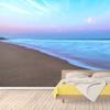 Beach Wallpaper Romantic Beach Mural Removable Beach Wallpaper Wall Sticker for Bedroom Living Room
