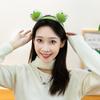 Милая Мультяшная Плюшевая Повязка на Голову с Ушками Животных - Забавный Аксессуар для Мытья Лица