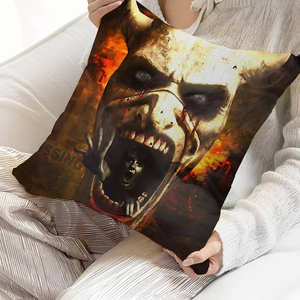 Horror Movie TThe Black Phone Cushion Cover Inches Farmhouse Decor Home Throw Pillow Covers For Couch Decorations