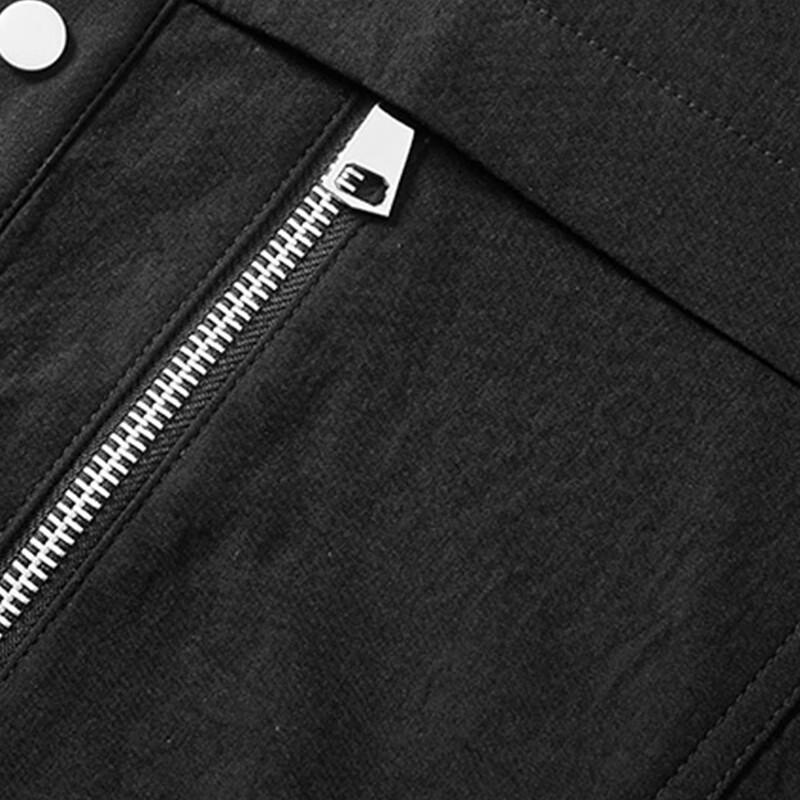 Playboy Men's Spring Autumn Lapel Loose Casual Workwear Jacket
