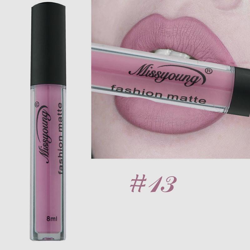 Губная помада Liquid Lip Beauty Makeup Matte Long Lasting 18 цветов