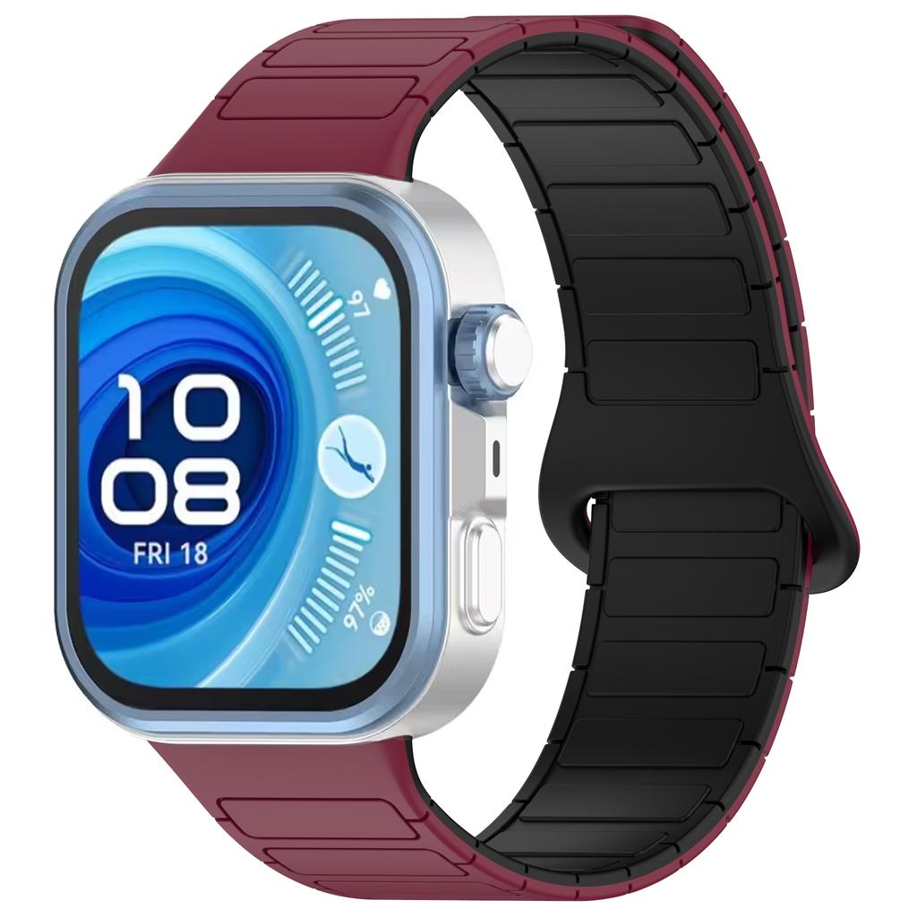 Magnetic Loop For Huawei Watch Fit 3 4 pro Strap Accessories Silicone Replacement belt Correa Bracelet Huawei watch fit3 4 Band