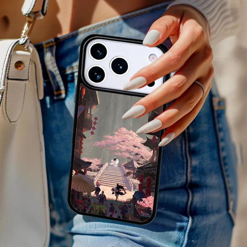 Чехол для телефона аниме Мо Дао Цзу Ши Для iPhone 17 Air 14 15 13 12 Max Чехол Для Apple 14 15 16 16e 11 Pro Max Plus Coque