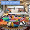 Colorful Abstract Art Face Pattern Bedding,Quilt Set Quilt Cover Pillowcase Home Birthday Gift (1*duvet cover+2*pillowcase,without core)ZSJT0917029