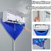 Split Air Conditioner Cleaning Kit Wall-Mounted AC Wash Bag with Drain Pipe Waterproof Dust Cover Household Tools