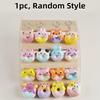 Donut Keychain, Soft And Cute Animal Donut Pendant, Cartoon Slow-Rebound Stress-Relief Toy, Donut Squishy Toy, Party Favors