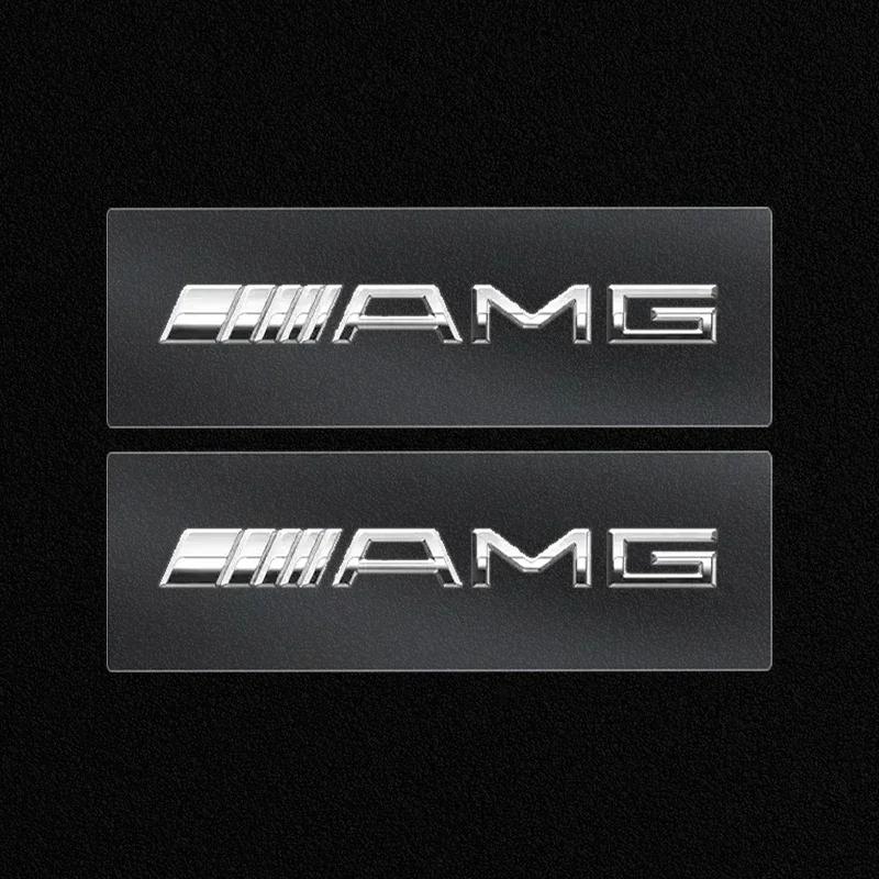 JCG1 Creative stickers emblem Auto Decor Decals Car Window Wiper Stickers For Mercedes Benz AMG A B C E S class GLA GLC CLA GLK GLE