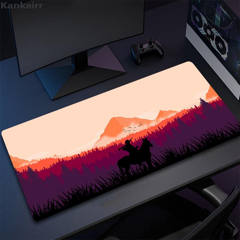 Red Dead Redemption Большой игровой коврик для мыши Коврик для компьютерной мыши Коврик для мыши для геймера Коврик для мыши ноутбука Коврик для мыши Ковер для мыши Коврик для клавиатуры Настольный коврик