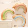 Matte Rainbow Aluminum Film Balloon Children'S Birthday Party Cartoon Baby Decoration Arrangement Photo Props