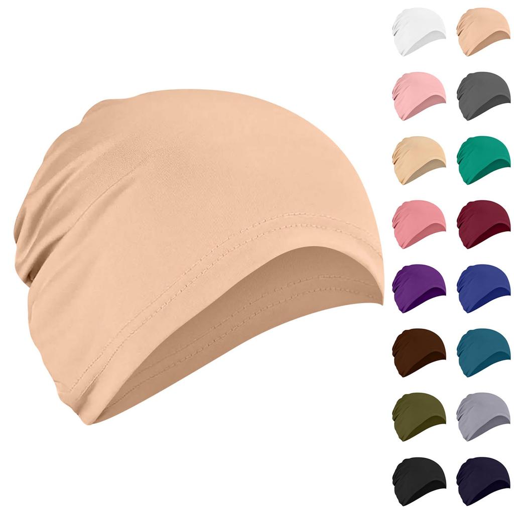 Women's Fashion Muslim Headscarf Hat Base Hat Adult Hat