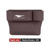 Leather Car Seat Gap Water Cup Holder Box Storage Bag For Ford Escape Ecosport Fusion Explorer Expedition Taurus