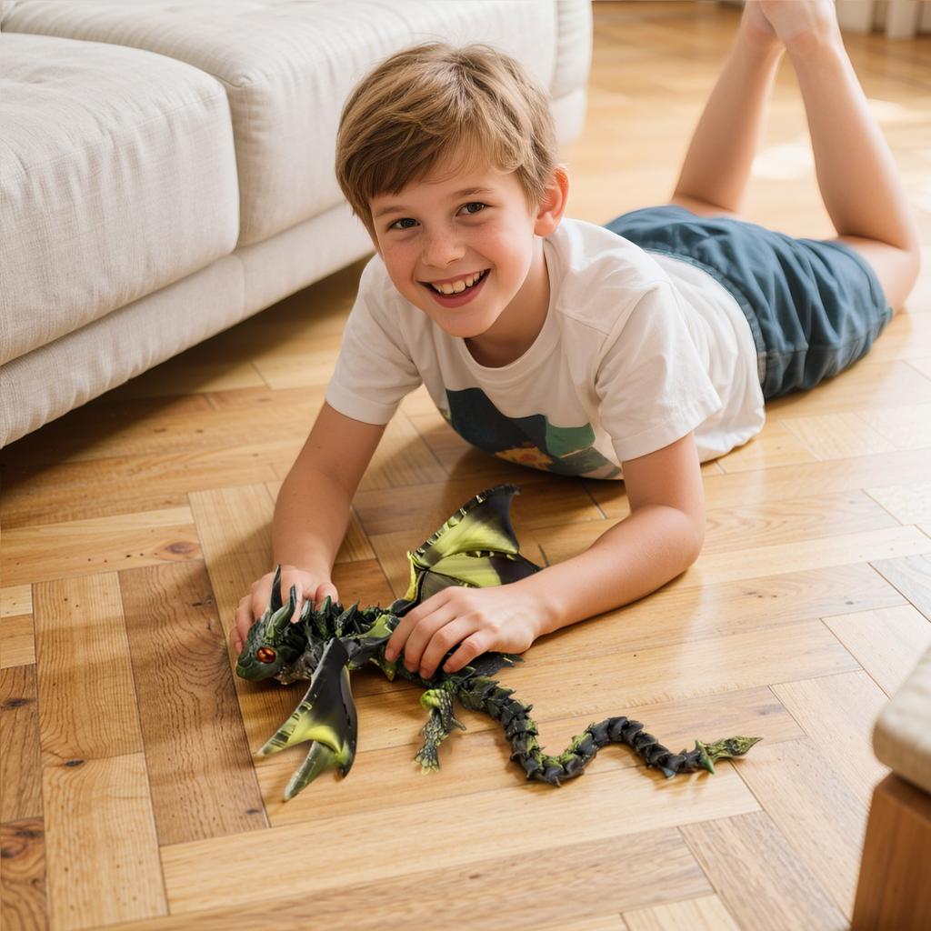 3D Printed Dragon Joint Movable And Detachable Toy Creative Ornament Festival Birthday Gift