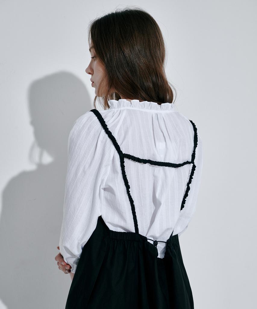 OCCUR Pleated Shirt Blouse