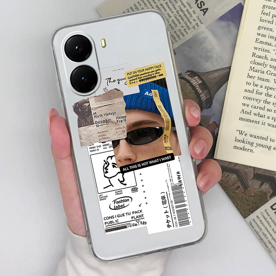 Чехол для Xaimo Poco F3 F4 X7 X6 X5 X4 X3 M5 M6 M7 14T 15 Pro Plus с красивым рисунком для девочек, прозрачный силиконовый защитный корпус для объектива Xiaomi Capa