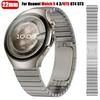 Luxucy Metal Strap For Huawei Watch 5/4/3Pro Stianless Steel Watchband For Huawei Watch  GT 5 Pro 46mm GT5 GT4 GT3 GT2 22MM Band