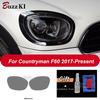 Для MINI Cooper Countryman F60 JCW Аксессуары Защитная пленка на фары автомобиля Восстановление фар Прозрачная черная наклейка из ТПУ