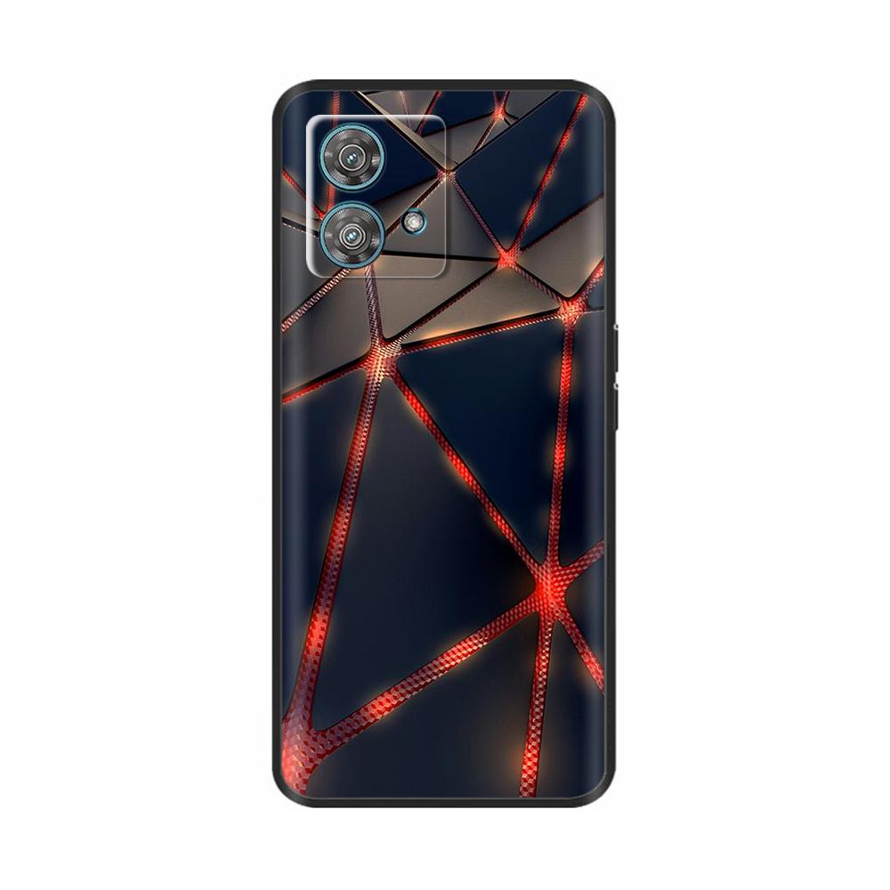 Для Moto Edge 40 Neo Чехол Ударопрочный Корпус Мягкий Силикон ТПУ Задняя Крышка Для Motorola Moto Edge40 Edge 40 Neo 5G Чехлы Для Телефона Etui