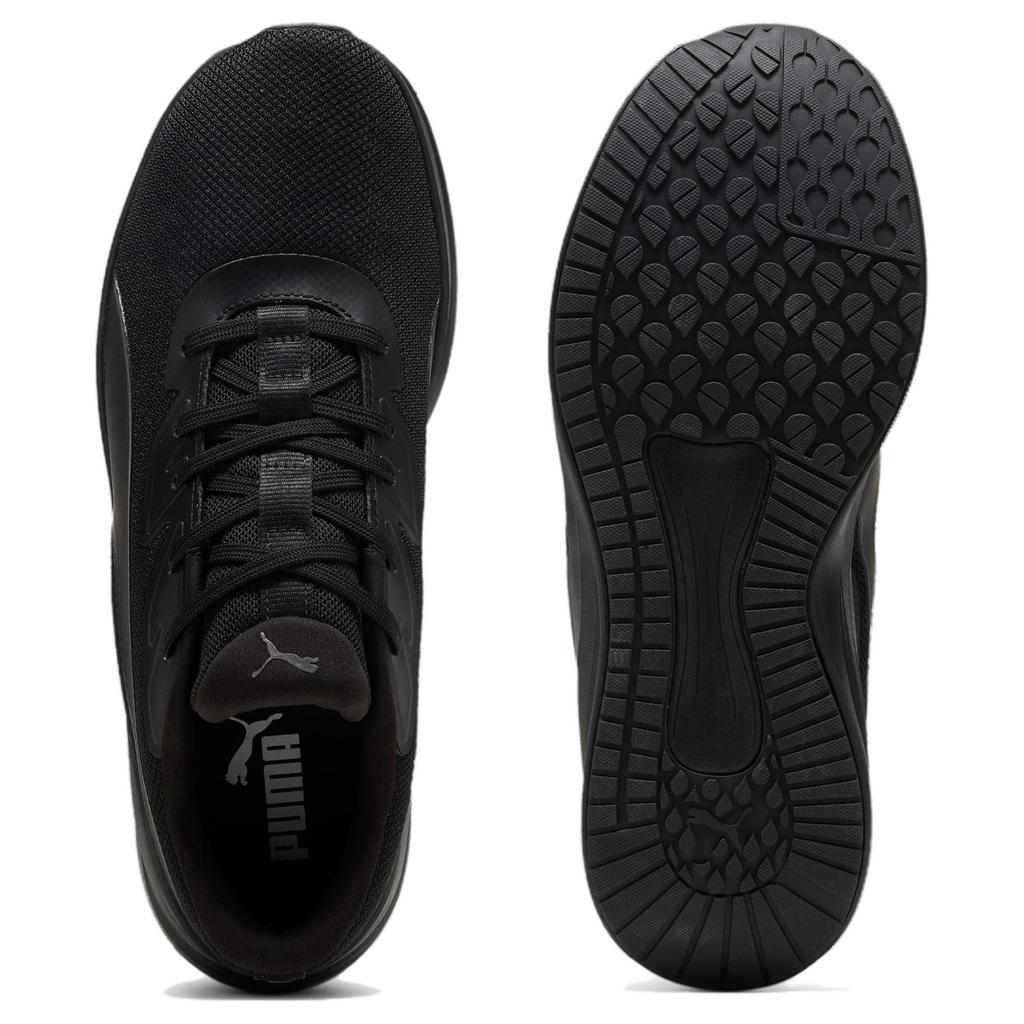 Puma Night Runner V3 Мягкие Удобные Нескользящие Износостойкие Поддержка Низкий Верх Повседневные Кроссовки для Бега Унисекс кроссовки Черные 310040-02