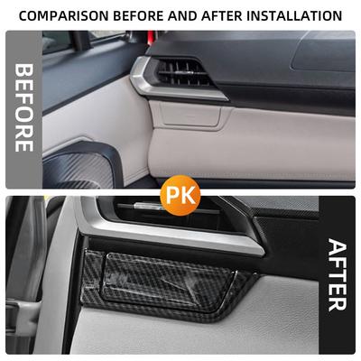 Для Toyota Avanza Veloz 2025 2025 2025 Аксессуары Ящик для хранения у второго пилота Ручка Чаша Накладка Декоративная накладка Наклейка на интерьер Стайлинг автомобиля