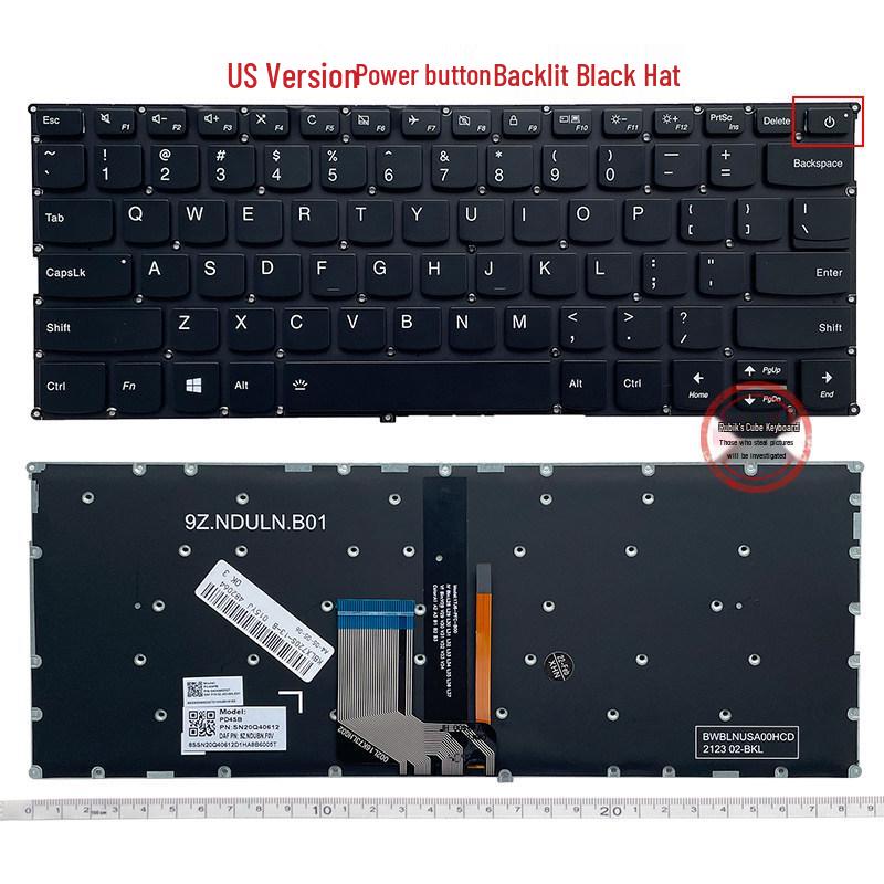 Совместимая клавиатура, нижняя часть C с тачпадом для Lenovo Xiaoxin Chao 7000-13, 320S-13, 320S-13ISK, 320S-13IKB