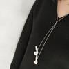 Stainless Steel Anti-lost Earphone Chain Protection Chain Magnet Earphone Necklace Girl Gift