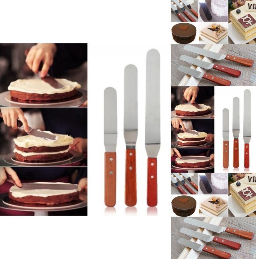 Thickening Cream Various Spatula Curved Scraping Cake Mounting Baking Tools