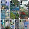 Чехол Claude Monet Кот Импрессионизм Кувшинка для Xiaomi Poco C85 C71 C65 C61 X7 X6 X5 M6 M8 F6 F7 F8 Ultra Pro C75