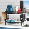 Compact Dish Rack Multifunctional Dish Drying Rack Rustproof Kitchen Dish Drying Rack